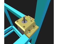 Nema 17 Motor Bracket by Hoshiimiki
