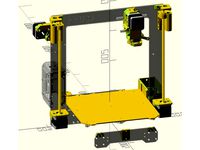 Prusa i3 MK3 OpenSCAD preview model by PredatorJr