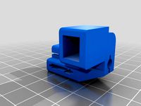 Mast head for Brother knitting machines with spot for the garter carriage sensor by eldorin