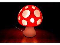 Glowing Mushroom Lamp by danellinwood
