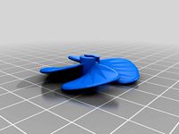 4 blade boat propeller V2 by MorelT