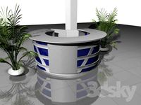 the reception desk
