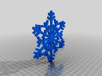 Snow Flake 120 mm by OwenRuza1