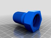 G 3/4" female to 25mm hose by SlotBear