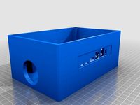 UDOO Quad case with 3.5" HDD compartment and fan by hjdskes