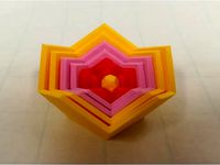 Nested Dodecahedra, Russian Dolls by lgbu