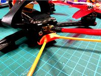Armattan Rooster Rx Antenna holder by clamine