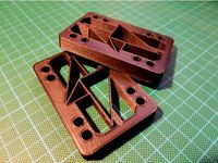 Truck Riser Skateboard & Longboard  by Bikelord