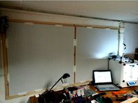 mounts for Lochbrett (Pegboard) from Bauhaus, Germany by demjansein