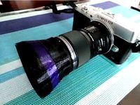 Lens Hood with 2 lugs - Olympus parametric by Tubbataha