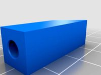 PTFE cutting guide for Prusa i3 MK2 by Christherock23