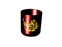 Angry Rhino vase by shire
