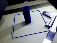 Calibration (XYZ) Rectangle and Tube (100*100+50mm) by Eko988