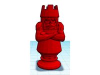 Alice Rook Chess Piece by DeathShiva