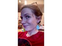 Millenium Falcon Earrings by hikarii1025
