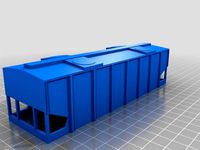 O Scale Prewar Hopper Car by DrFrankensteam