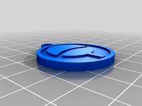 Uchiha Logo Keychain by StarterHunter58