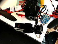 Hooverthings Flip 360 2 axis gimbal mount for GoPro hero 3+ by ftubbing