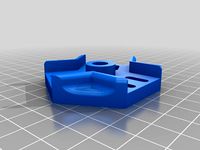 Top Spool Holder for Delta and Kossel plus universal spool holder for 23 - 65mm holes by dTom