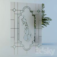 Stained Glass Peacock