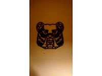 Karhu beer logo polygonal by tikka88