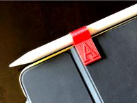 Monogrammed Apple Pencil Holder for Smart Keyboard by bkvines