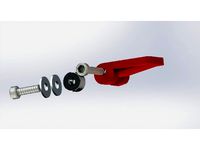 Wanhao D7 Schnallespanner / Fast Clamp by rammiii