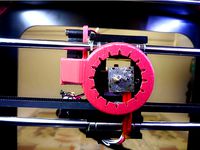 Anycubic 4Max Circular Fan Duct by Sp4wN