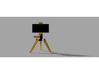 Tripod for smartphone 100% printable by Monkey3D