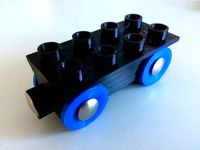 wood track magnet duplo train updated by fisero