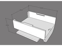 Anet A8 - Holder for SD Card remote reader by Bandido