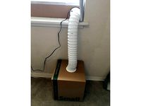 Cheapo Fume Hood / Ventilated Box by lambdahindiii