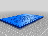 USS Enterprise C Registry Plaque by Anubis_