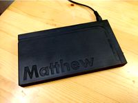 12V Portable Power Bank (with Type C Power-In) by chansheunglong