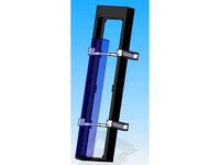 Radiator Bracket for EK CoolStream PE 480 (Quad) by InStY