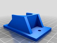 Wall mount for closet tube by BlackConcept