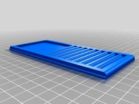 Portable Pinning Tray/Case Version 2 (with detents) by WestCoastPicks