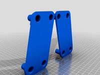 Steel Battalion Controller Brackets by ianisthewalrus