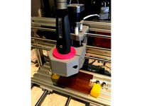 Dremel Flex Shaft CNC Chuck Adapter (42mm) by alex_93v