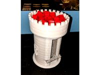 Carcassonne Tile Tower by 3D_Maker_Man