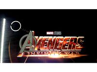 Marvel Avengers Logo (keychain, hidden hole) by imaginacians