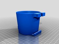 Cup Holder for Citroen C5 with screw mount by lisek84