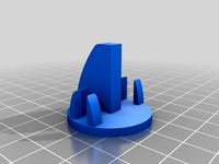 OV10 Bronco pusher prop - engine mount V2 by PCH2