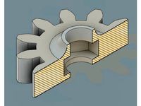 Bedlevel Knob (M3) by Robinsky