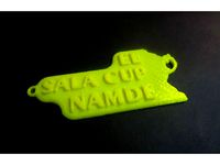 Key chain EE sala CUP Namde RCB IPL INDIA 2018 by shivackt