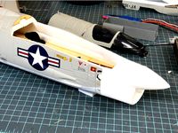 Freewing F8 Crusader nose by JGplanes