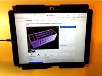 Ipad Wall Bracket For Holding 12.9" ipads by tswalter