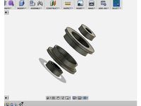 Belt pulley with spacer, Belt Tensioner by SweFinMek