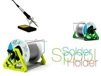 Solder Spool Holder  by Perinski