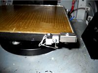 xyz printing kiss new bracket for moving the sensor to the front of the bed by caj